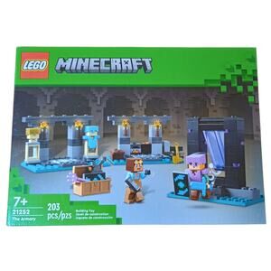 LEGO MINECRAFT The Armory 21252 - 203 pcs brand new in box sealed